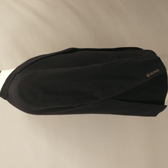 Cashmere Sport Coat Blazer Ede & Ravenscroft Joshua Ellis England Dark Navy Blue - Picture 3 of 11